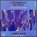 CD cover art - Clérambault/du Mage: Organ Works.